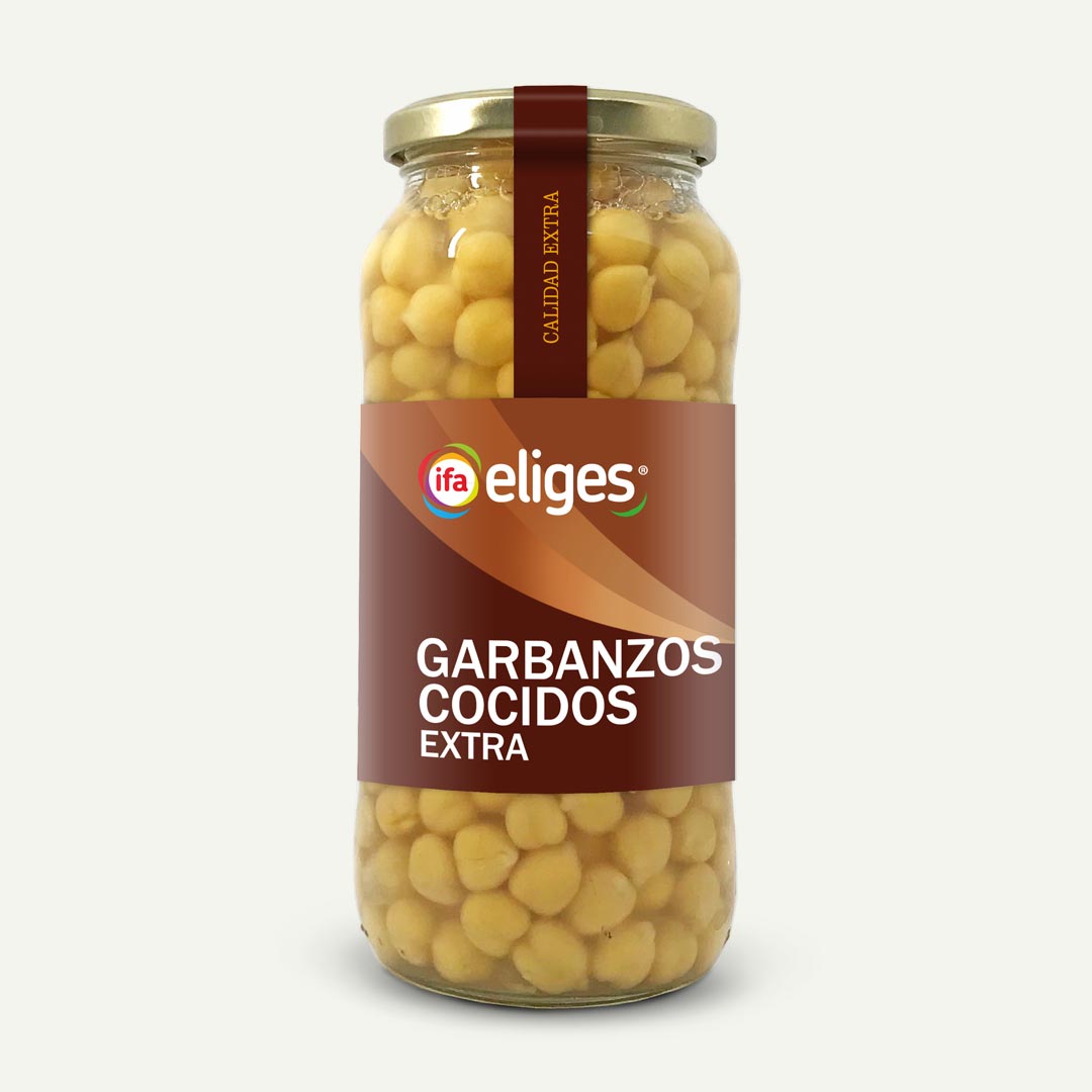 GARBANZO COCIDO IFA-ELIGES TARRO 400G