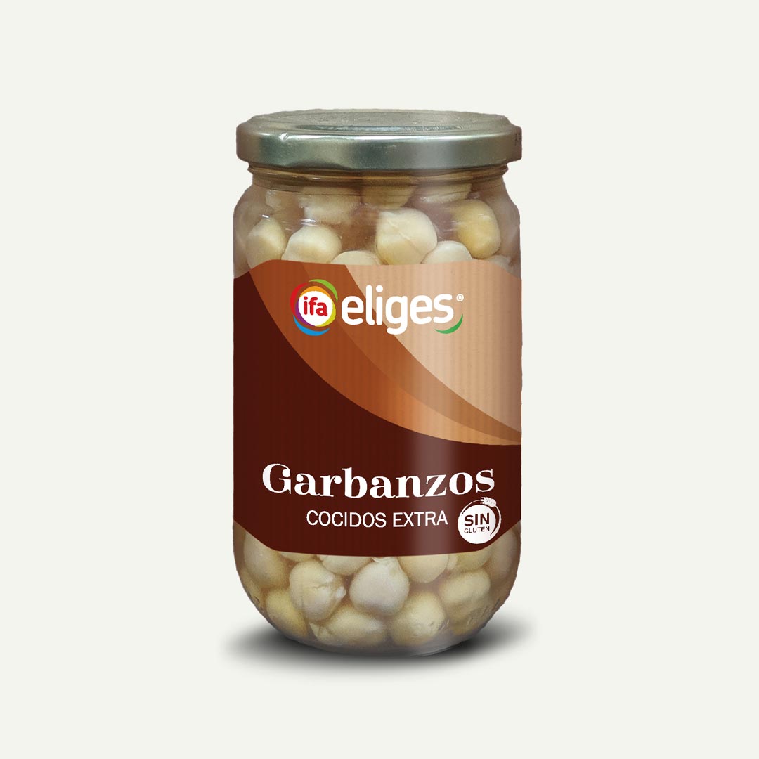 GARBANZO COCIDO IFA-ELIGES TARRO 210G