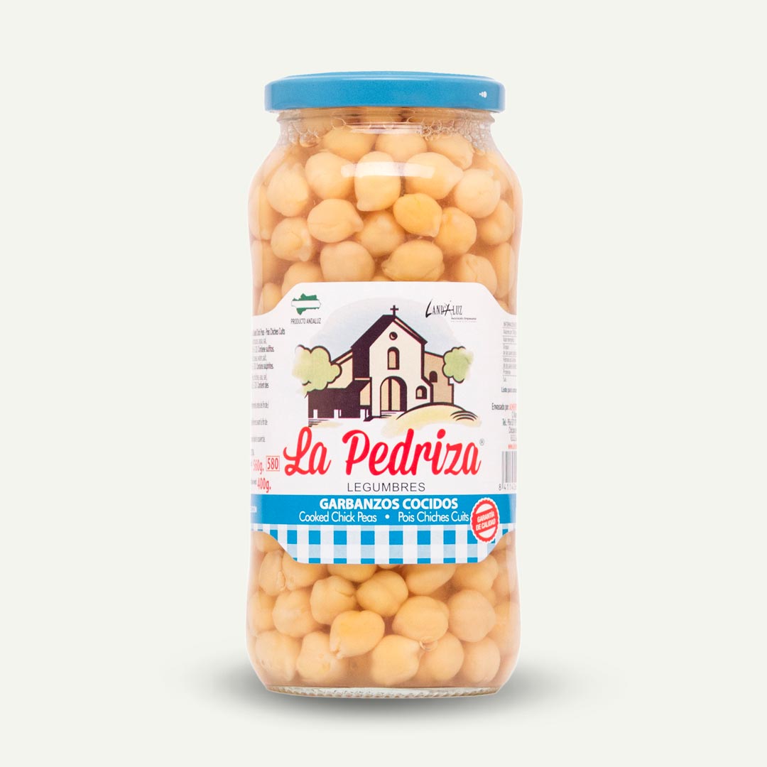 GARBANZO COCIDO LA PEDRIZA TARRO 400G