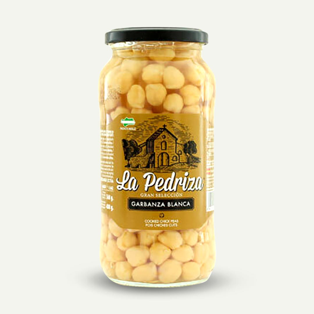 GARBANZA COCIDA LA PEDRIZA TARRO 400G