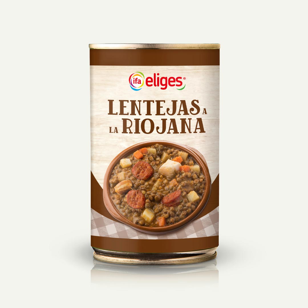 LENTEJAS A LA RIOJANA IFA-ELIGES 430G
