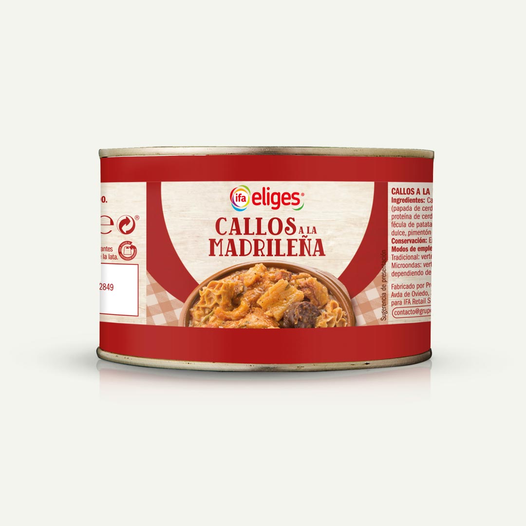 CALLOS A LA MADRILEÑA IFA-ELIGES 380G