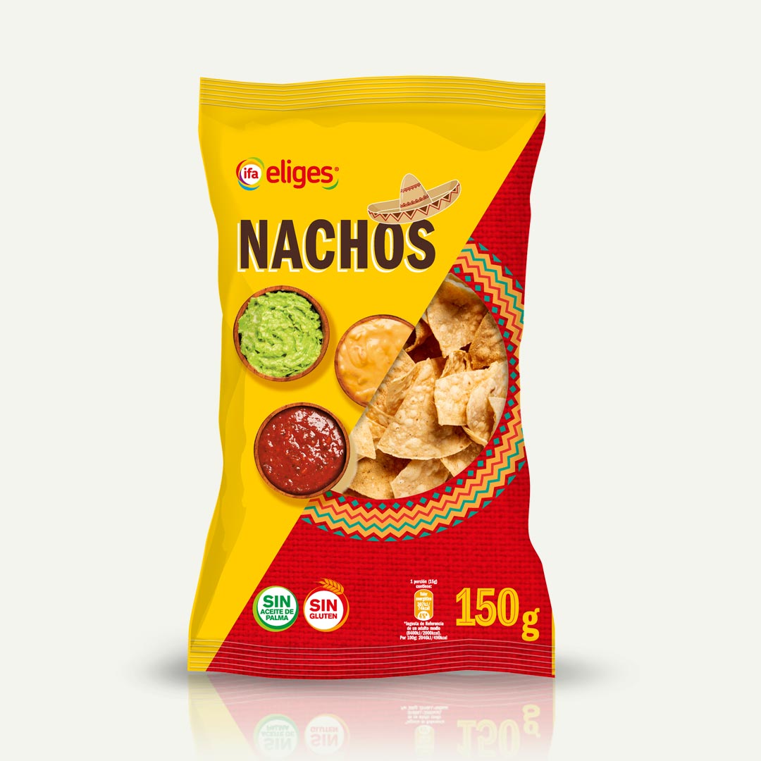 NACHOS DE MAÍZ IFA-ELIGES 150G