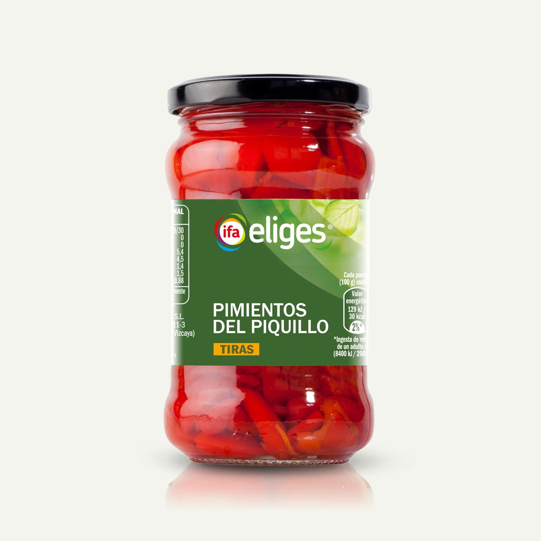 PIMIENTO PIQUILLO TIRAS IFA-ELIGES TARRO 220G