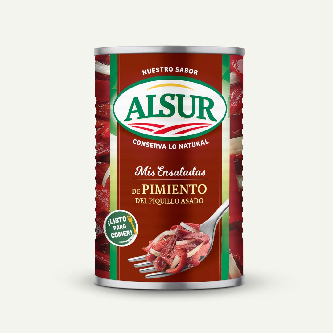 ENSALADA DE PIMIENTO PIQUILLO ASADO ALSUR 355G