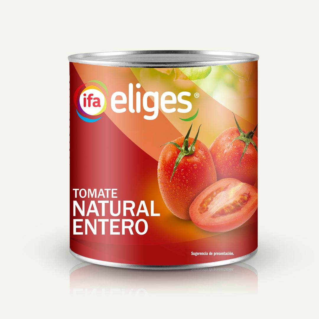 TOMATE NATURAL ENTERO IFA-ELIGES 480G