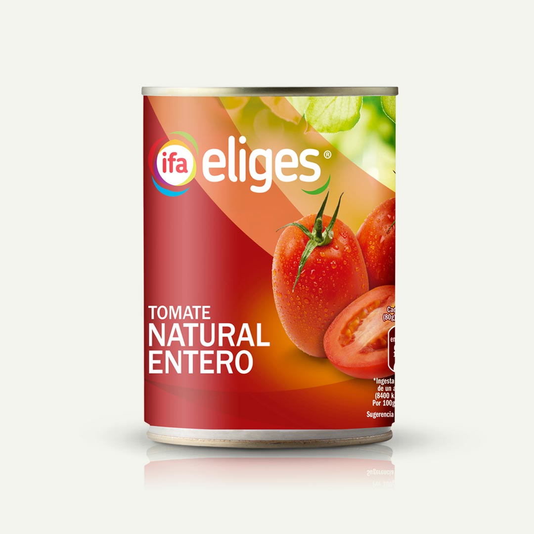 TOMATE NATURAL ENTERO IFA-ELIGES 240G