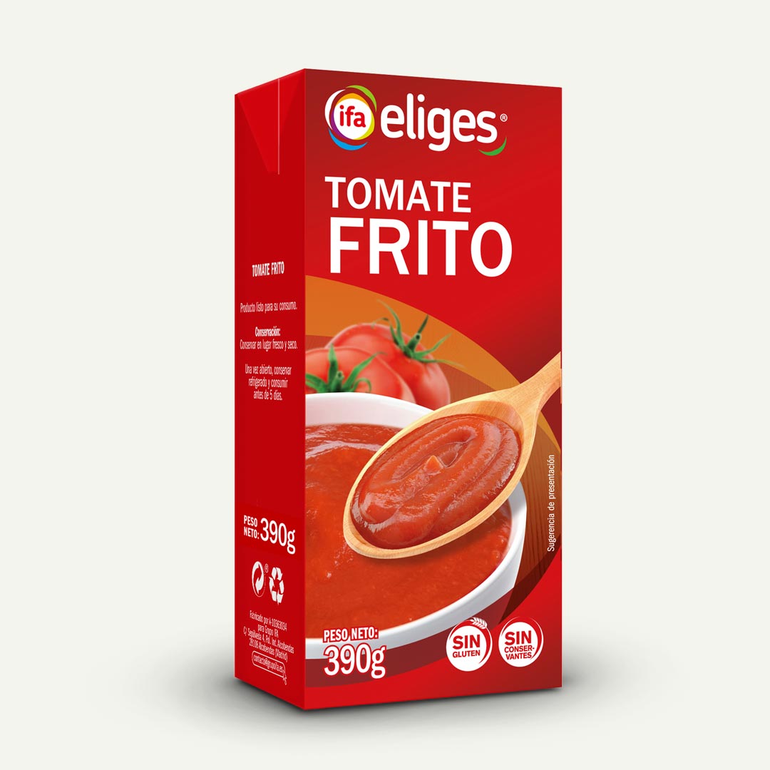 TOMATE FRITO IFA-ELIGES BRICK 390G