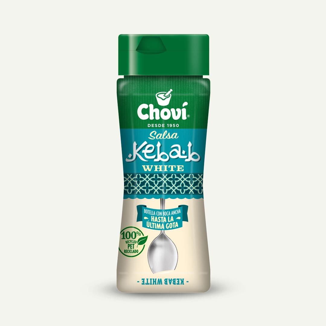 SALSA KEBAB WHITE CHOVI 250G