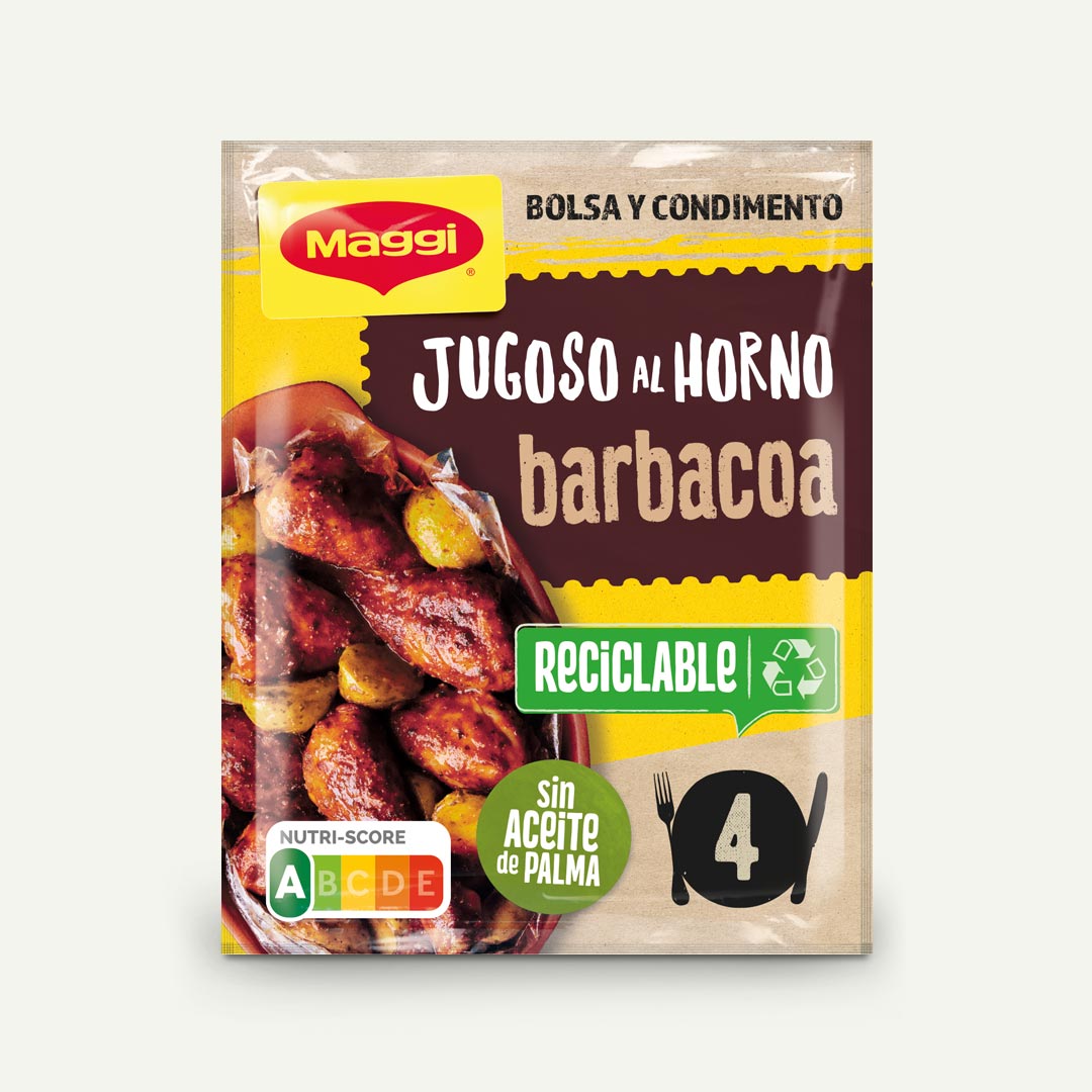 JUGOSO HORNO COSTILLAS BARBACOA  MAGGI 30G