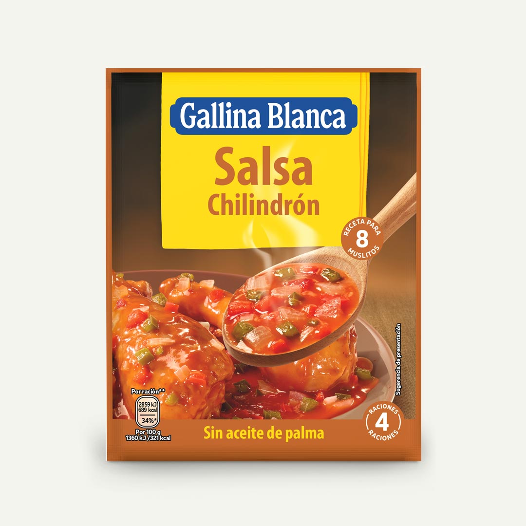 MI SALSA CHILINDRON GALLINA BLANCA 39GR