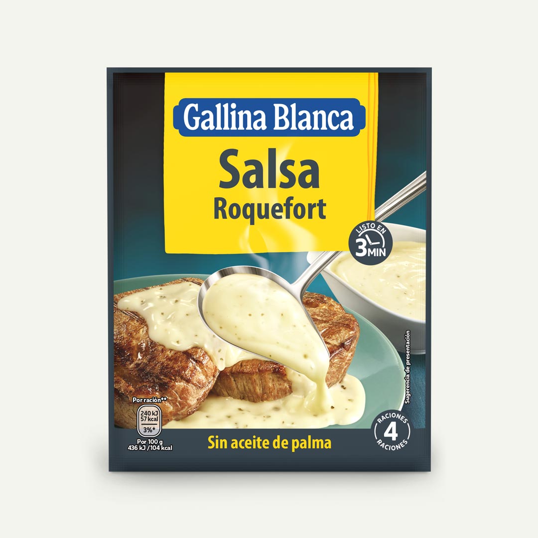 MI SALSA ROQUEFORT GALLINA BLANCA 23G