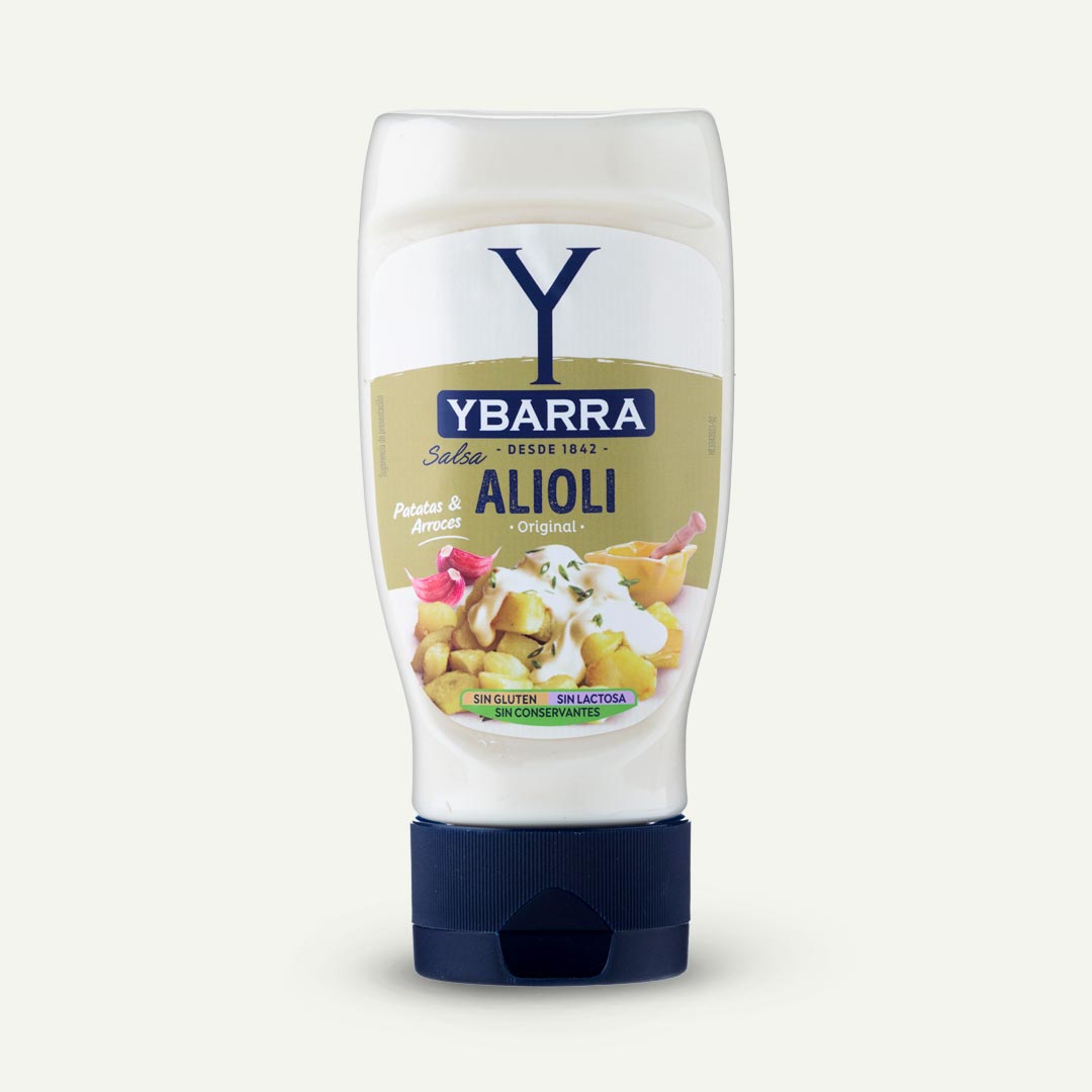 SALSA ALIOLI YBARRA 300G