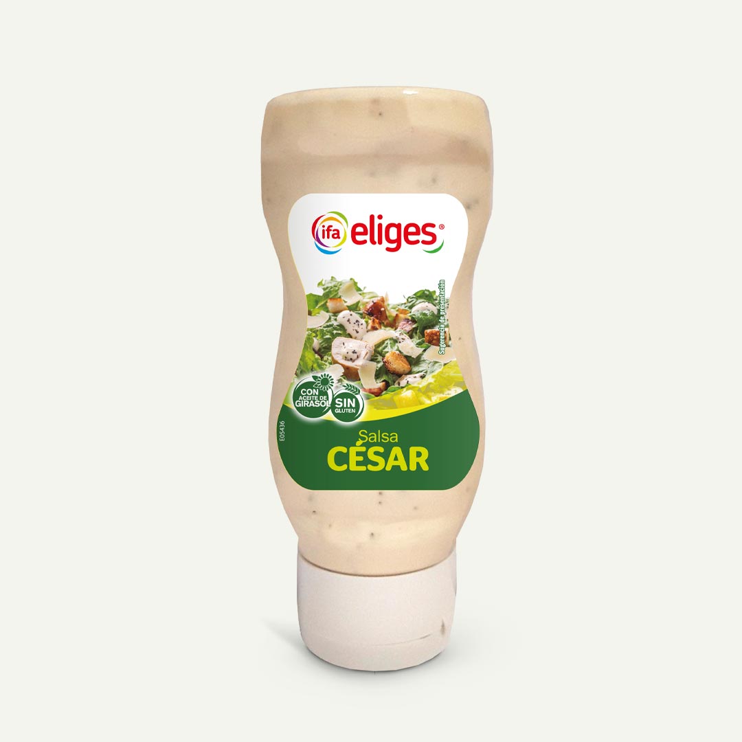 Salsa Cesar Sticker SALSA CESAR BOCABAJO IFA ELIGES 300G – Supermercados DANI