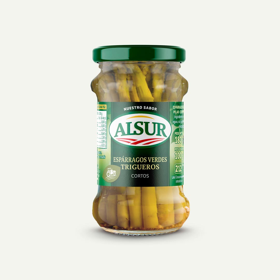 ESPÁRRAGOS VERDES TRIGUEROS ALSUR 100G
