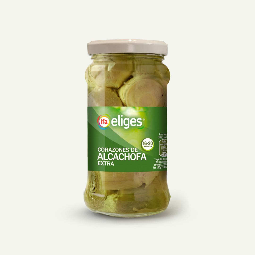 CORAZONES DE ALCACHOFA 16/20 IFA-ELIGES 165G