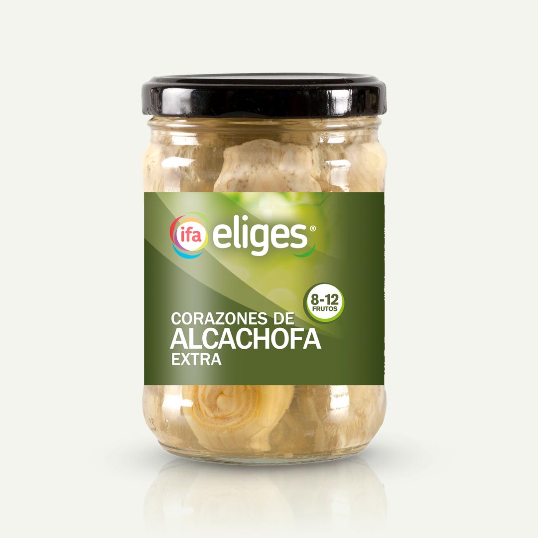 CORAZONES DE ALCACHOFA 8/12 IFA-ELIGES 165G