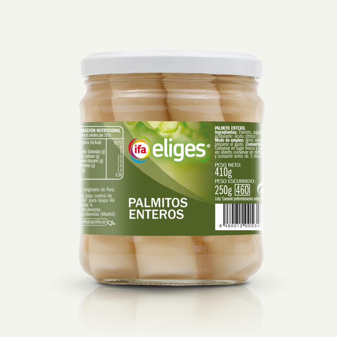 PALMITOS ENTEROS IFA-ELIGES 250G