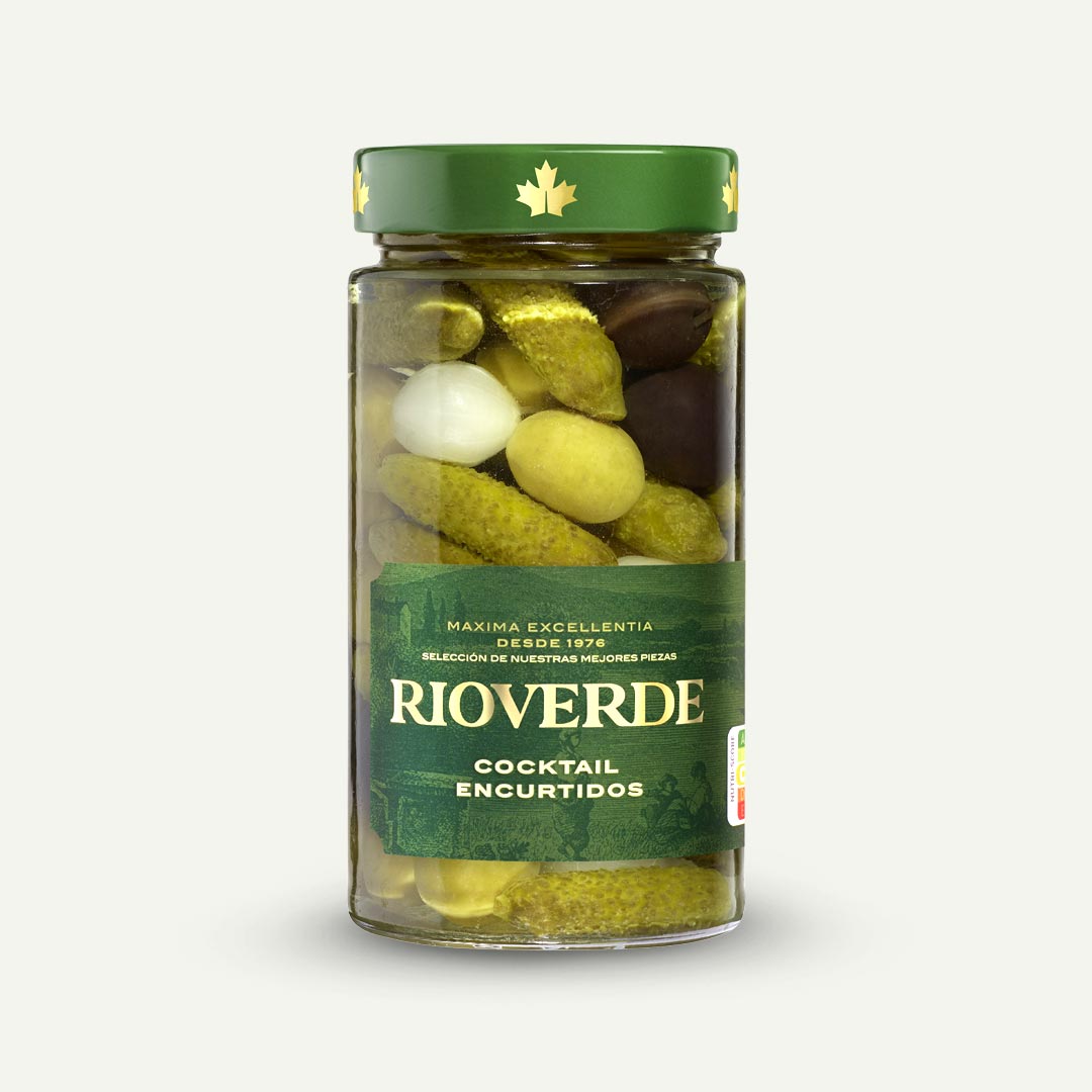 COCKTAIL ENCURTIDOS RIOVERDE 180G