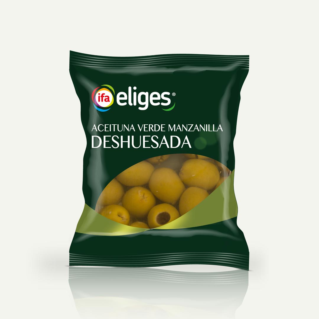 ACEITUNA MANZANILLA DESHUESADA IFA-ELIGES 70G