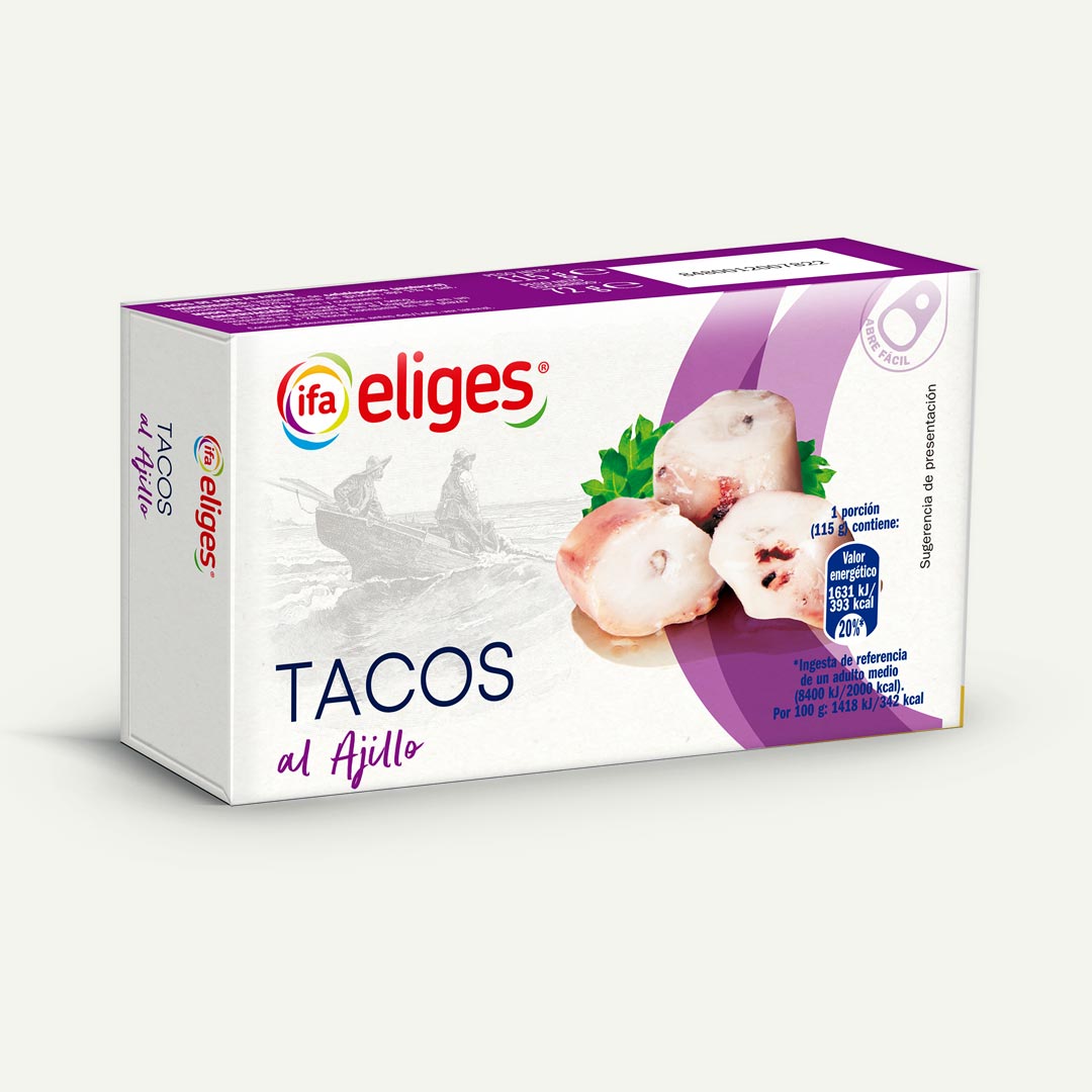 TACOS AL AJILLO IFA-ELIGES 72G