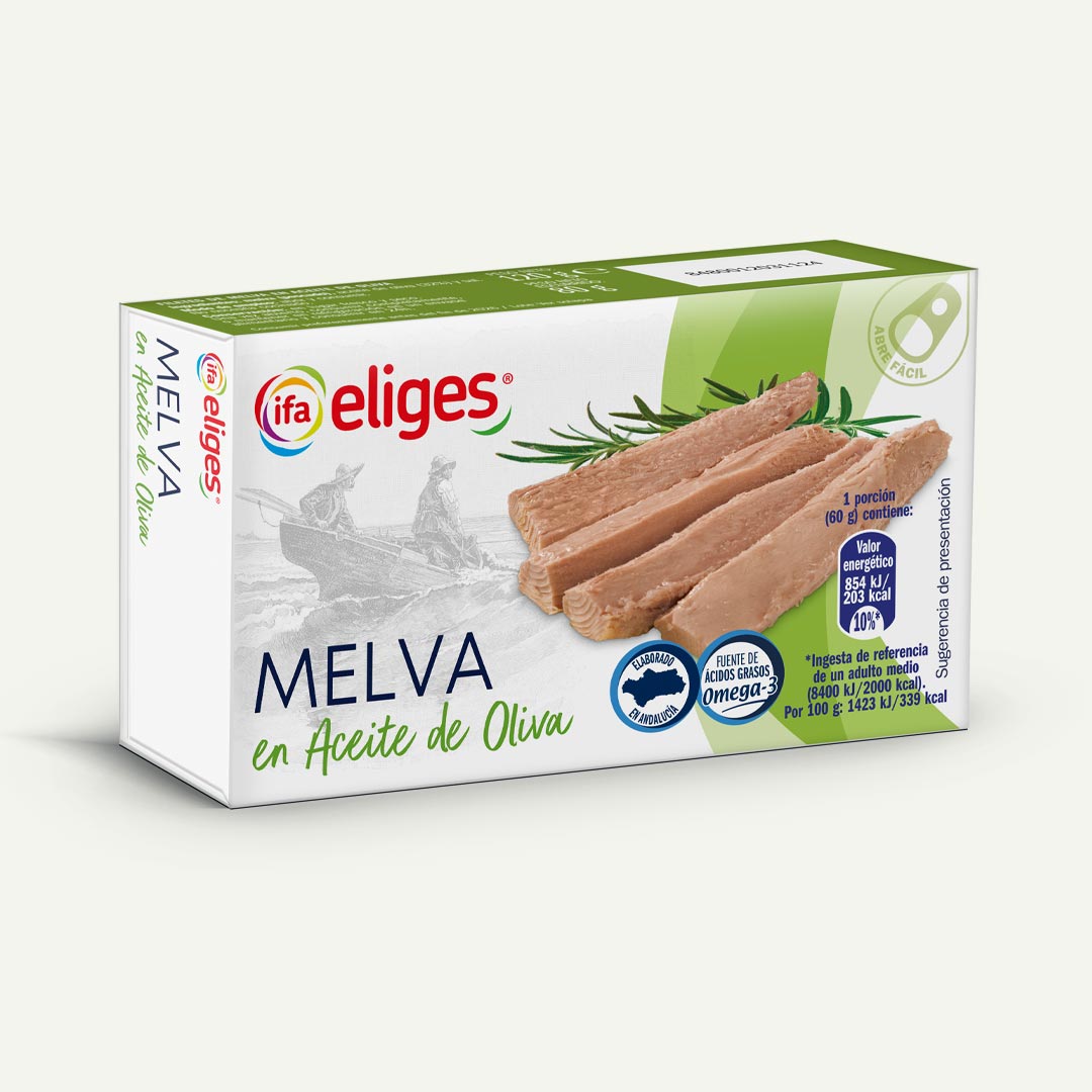 MELVA EN ACEITE OLIVA IFA-ELIGES 80G