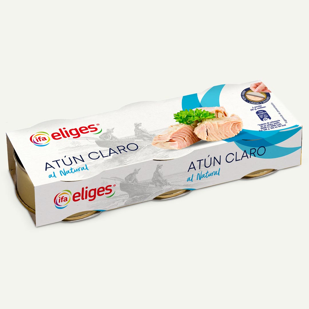 ATÚN CLARO AL NATURAL IFA-ELIGES 56G P-3