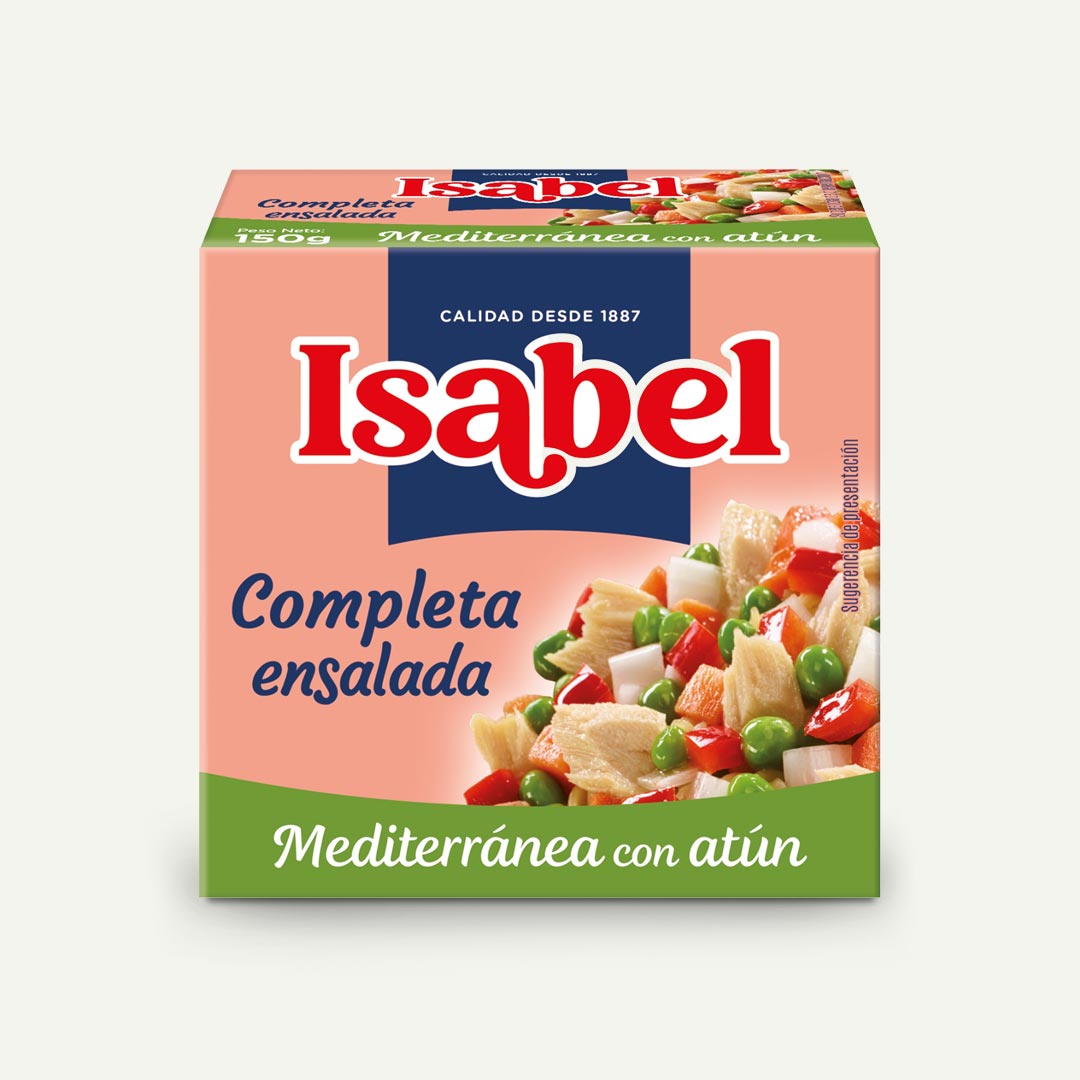 ENSALADA MEDITERRANEA CON ATUN ISABEL 150G
