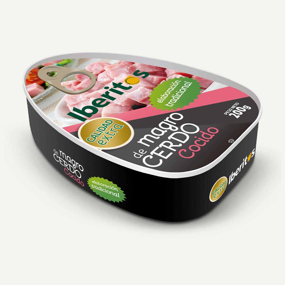 MAGRO DE CERDO COCIDO IBERITOS 200G