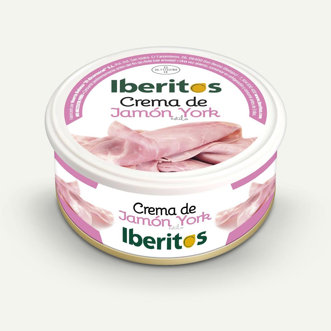 CREMA DE JAMÓN YORK IBERITOS 250G