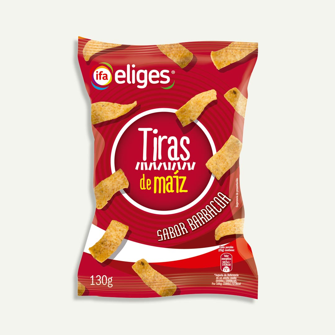 TIRAS DE MAÍZ IFA-ELIGES 130G