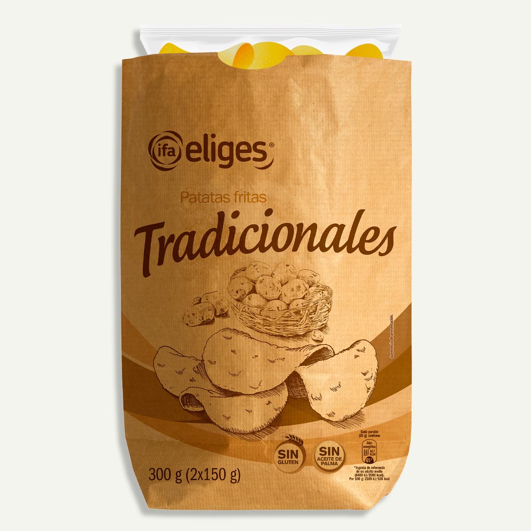 PATATAS FRITAS TRADICIONALES IFA ELIGES 150G P-2