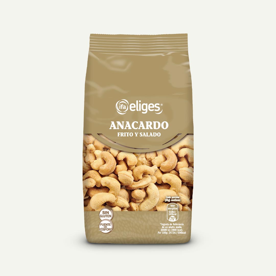 ANACARDOS FRITOS Y SALADOS IFA-ELIGES 200G