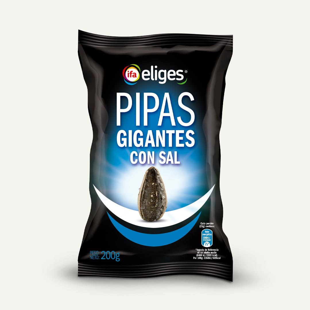 PIPAS GIGANTES CON SAL IFA-ELIGES 200G