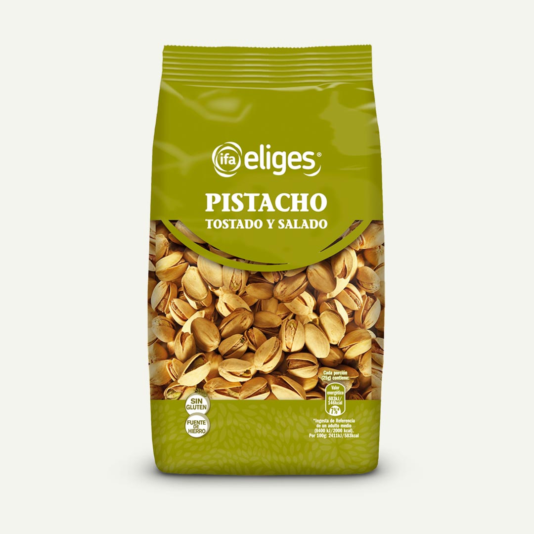 PISTACHOS TOSTADOS Y SALADOS IFA-ELIGES 300G