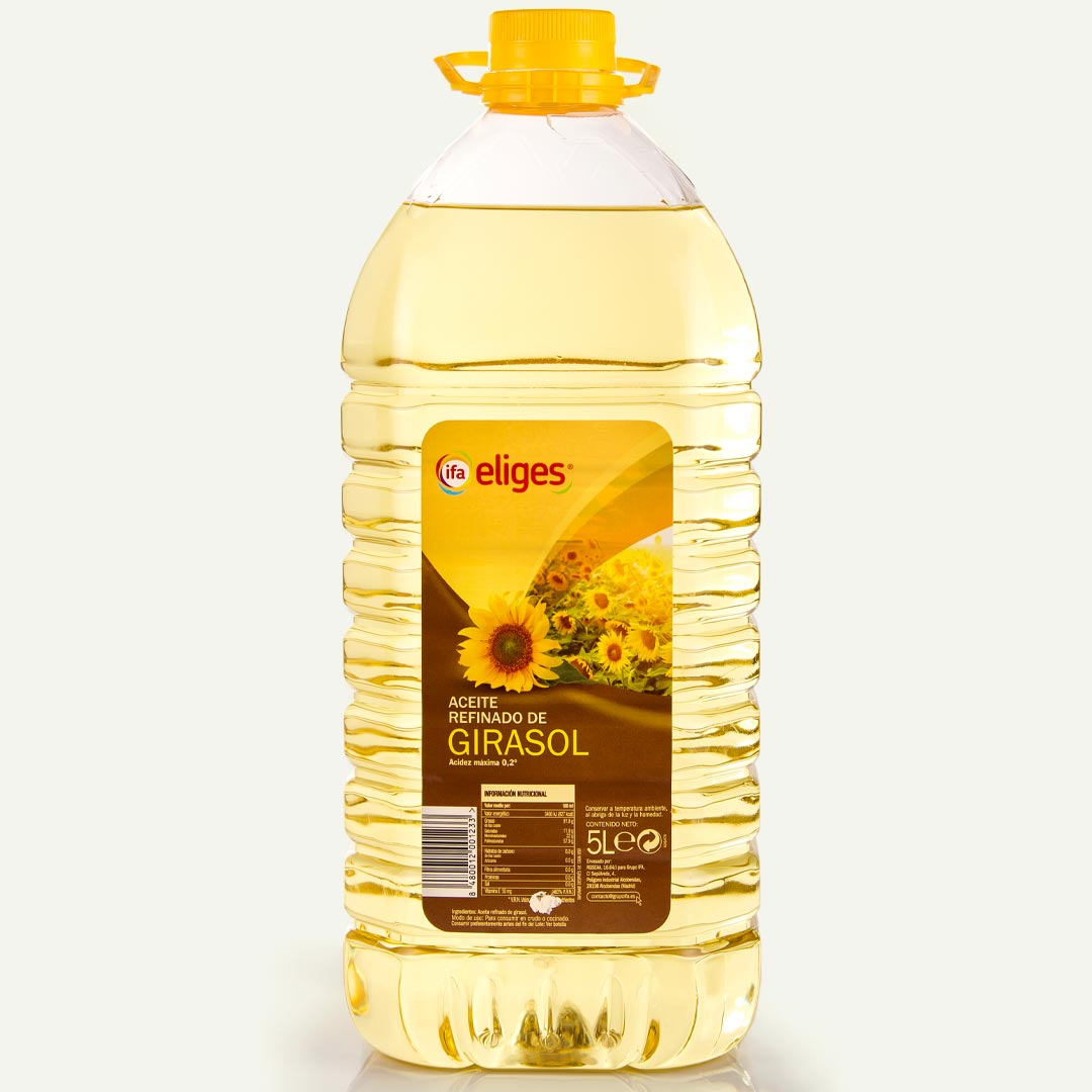 ACEITE DE GIRASOL REFINADO IFA-ELIGES 5L