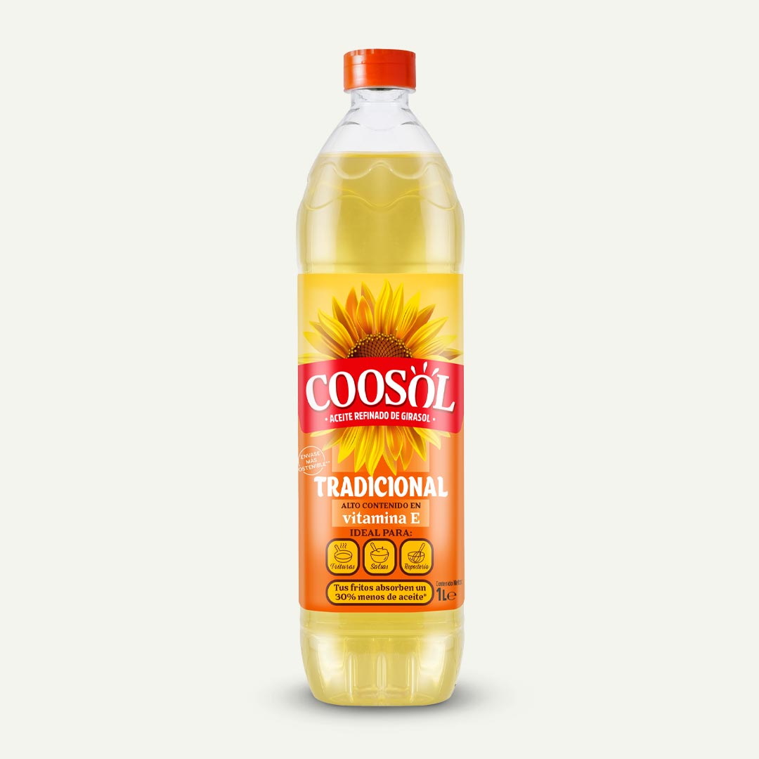 ACEITE DE GIRASOL REFINADO COOSOL 1L