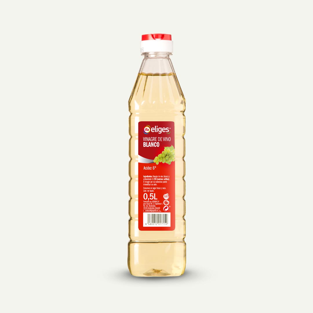VINAGRE DE VINO BLANCO IFA-ELIGES 50CL