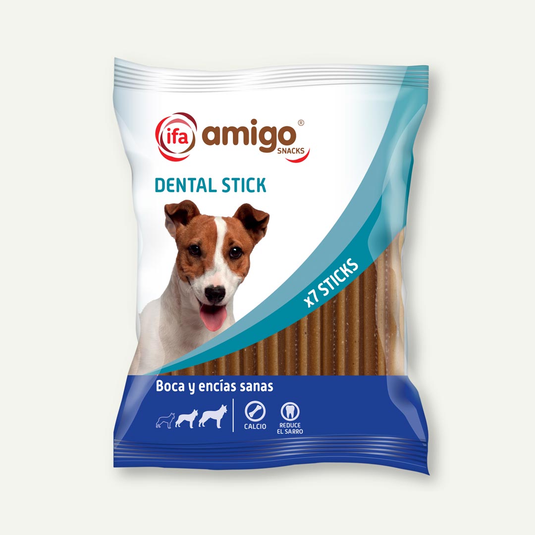 SNACKS PERRO STICK DENTAL IFA AMIGO 200G