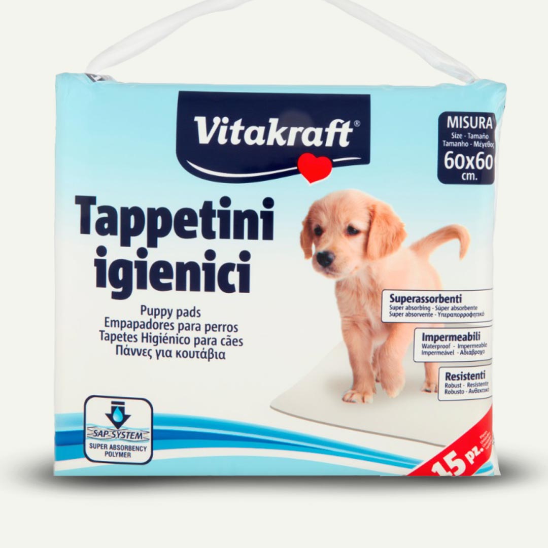 MASCOTAS EMPAPADOR 60X60CM VITAKRAFT 15U