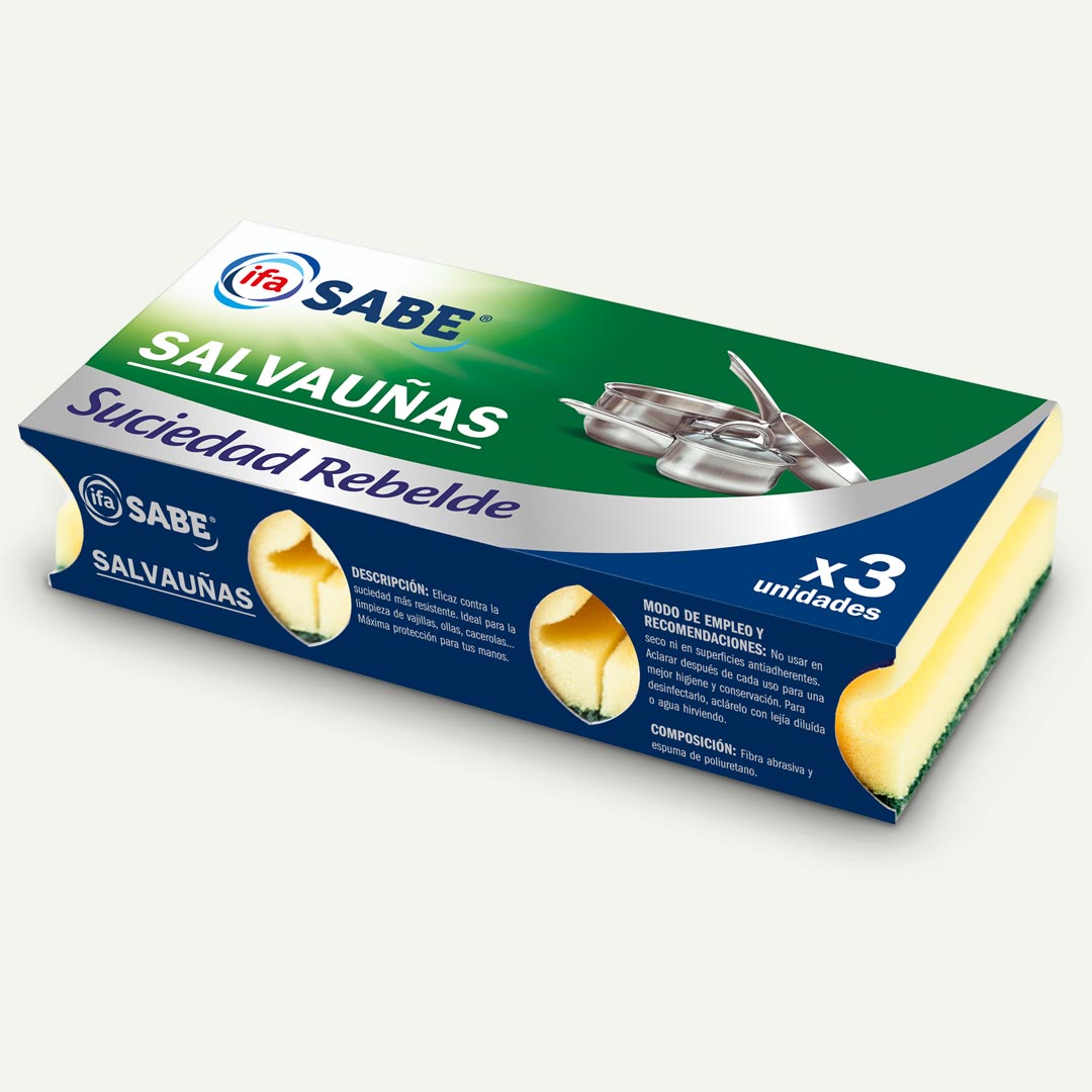 ESTROPAJO SALVAUÑAS IFA SABE 3U