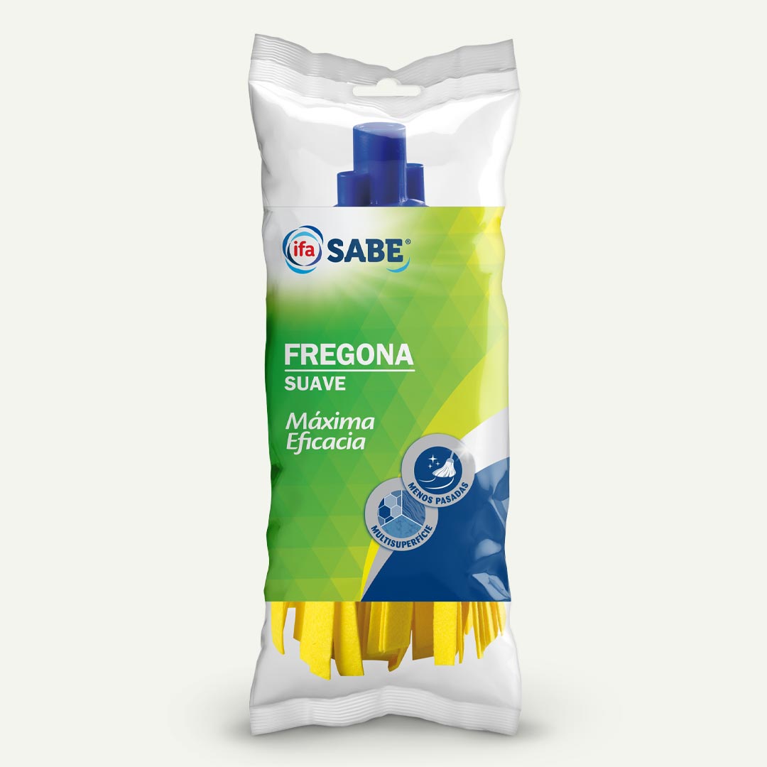 FREGONA SUAVE AMARILLA TIRAS IFA SABE