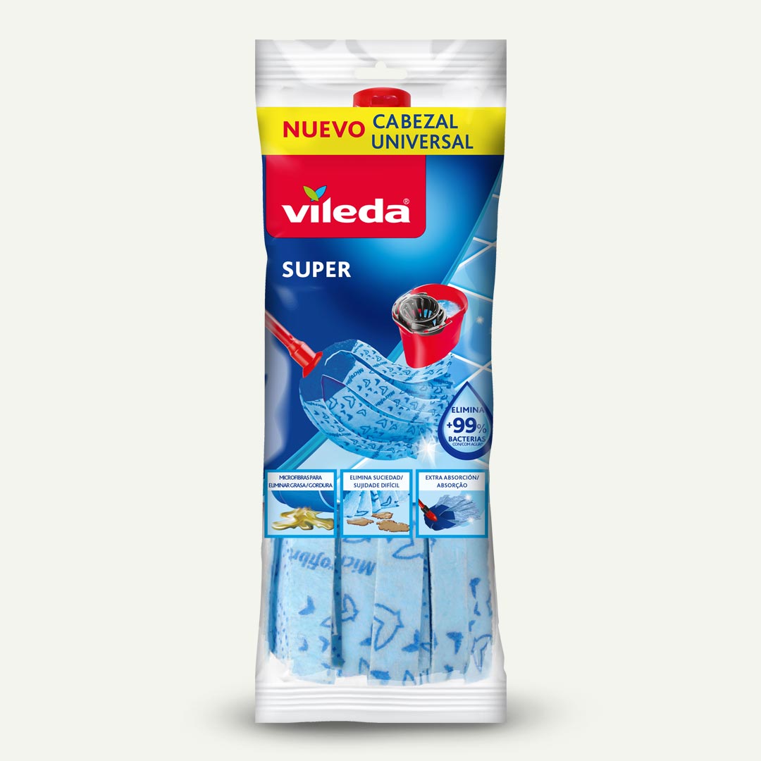 FREGONA SUPER AZUL TIRAS VILEDA