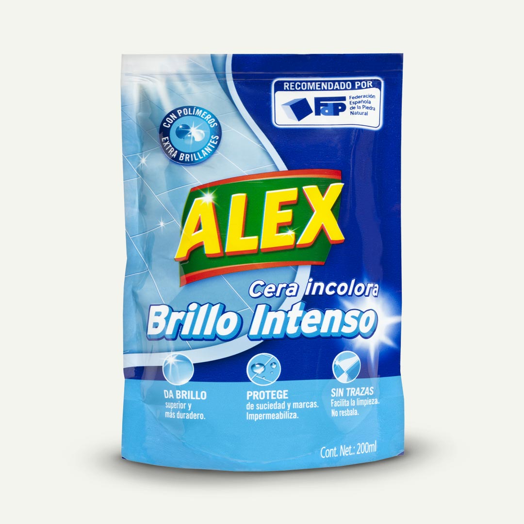 CERA SUELOS INCOLORA BOLSA ALEX 200ML