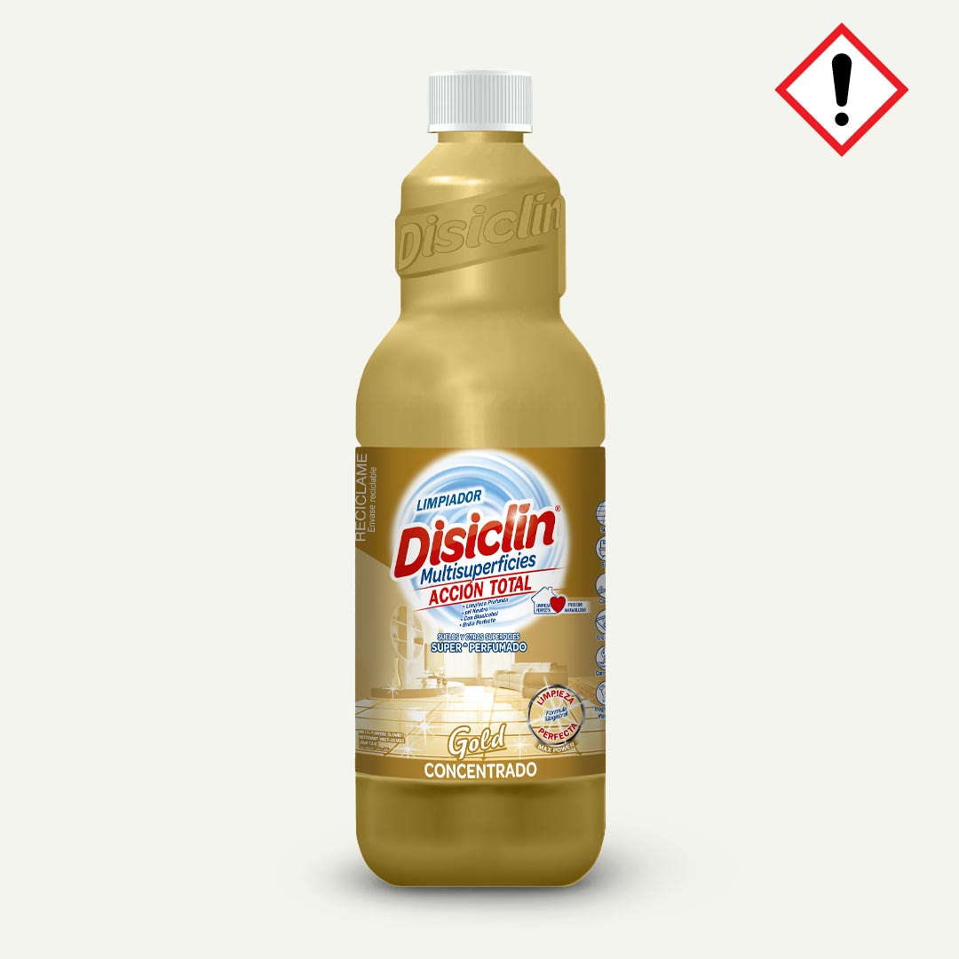 LIMPIADOR MULTIUSOS GOLD PH NEUTRO DISICLIN 1L