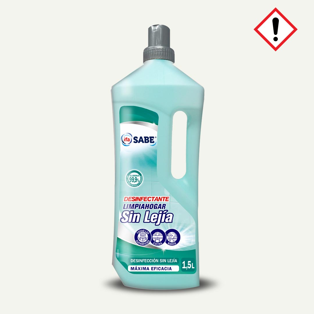 LIMPIADOR DESINFECTANTE SIN LEJIA IFA SABE 1.5L