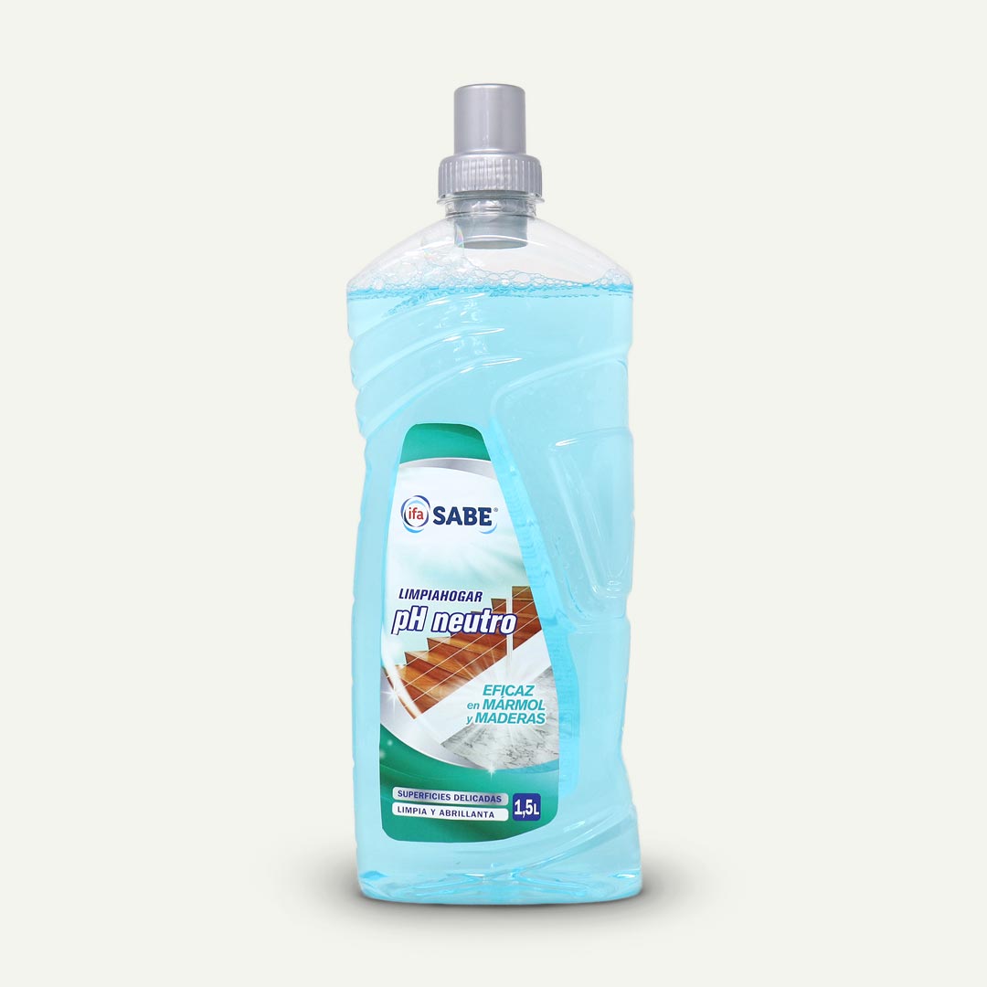 LIMPIADOR HOGAR MARMOL Y MADERAS PH NEUTRO IFA SABE 1.5L