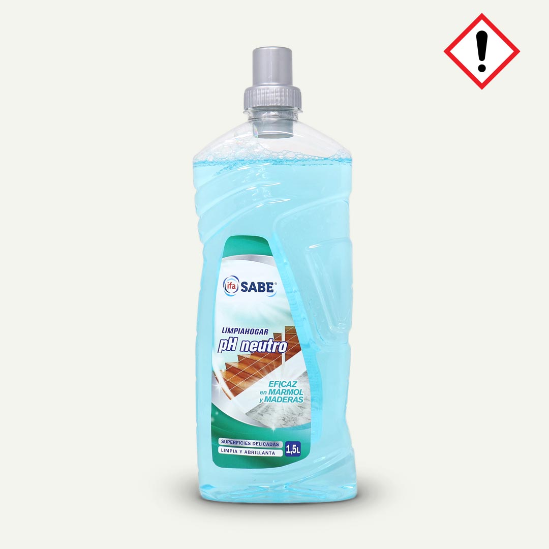 LIMPIADOR HOGAR MARMOL Y MADERAS PH NEUTRO IFA SABE 1.5L