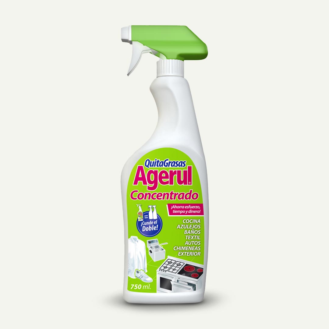 QUITAGRASAS CONCENTRADO SPRAY AGERUL 750ML