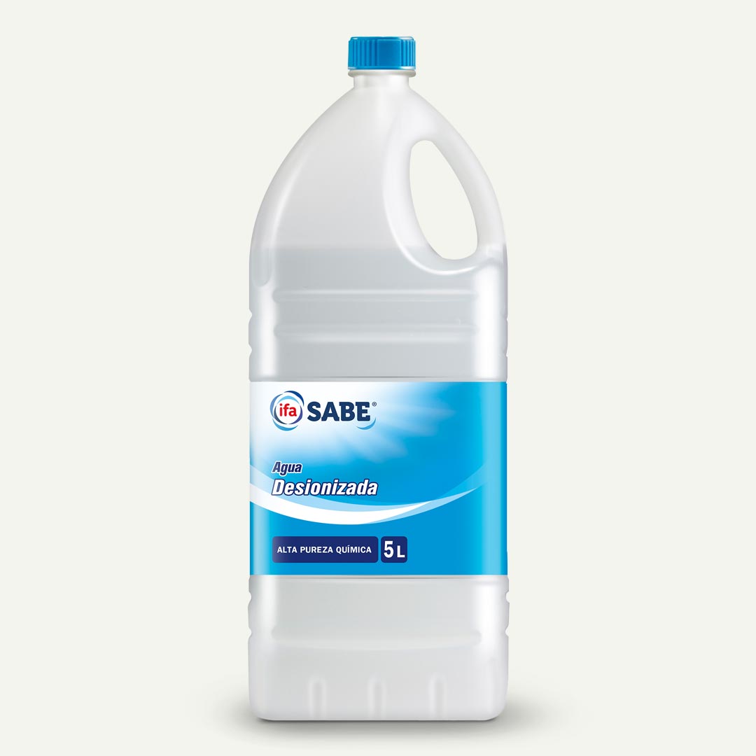 AGUA DESIONIZADA IFA-SABE 5L